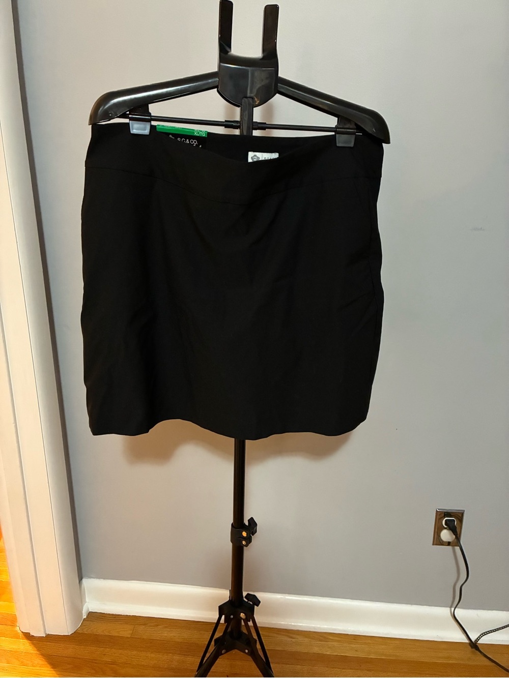 SC & Co. Black Skort